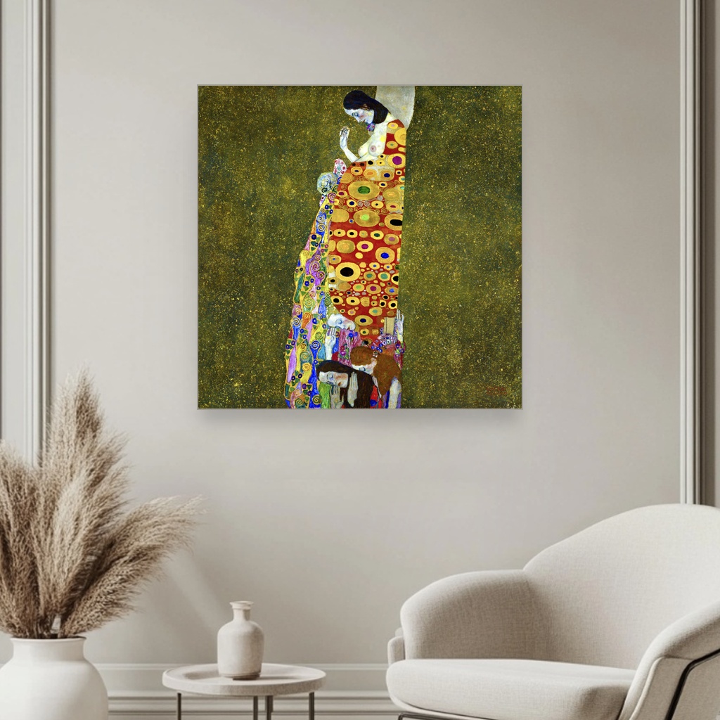 Nada II, Gustav Klimt, Hope II, slika na platnu 3 Nada II, Gustav Klimt, Hope II, slika na platnu - Slika 3