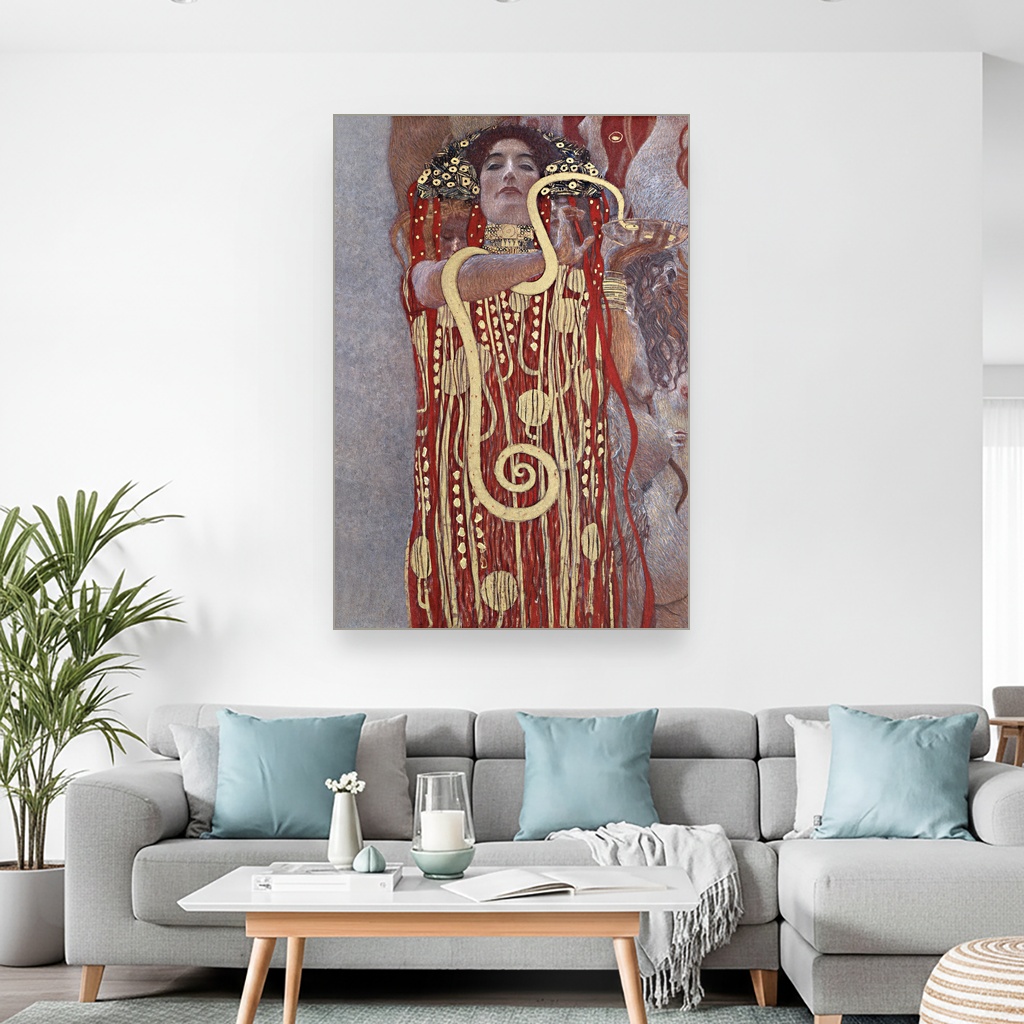 Higija, Gustav Klimt, Hygieia, slika na platnu 2 Higija, Gustav Klimt, Hygieia, slika na platnu - Slika 2