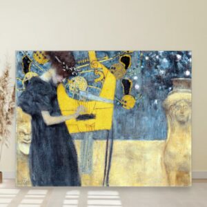 Muzika I, Gustav Klimt, Musik I, slika na platnu