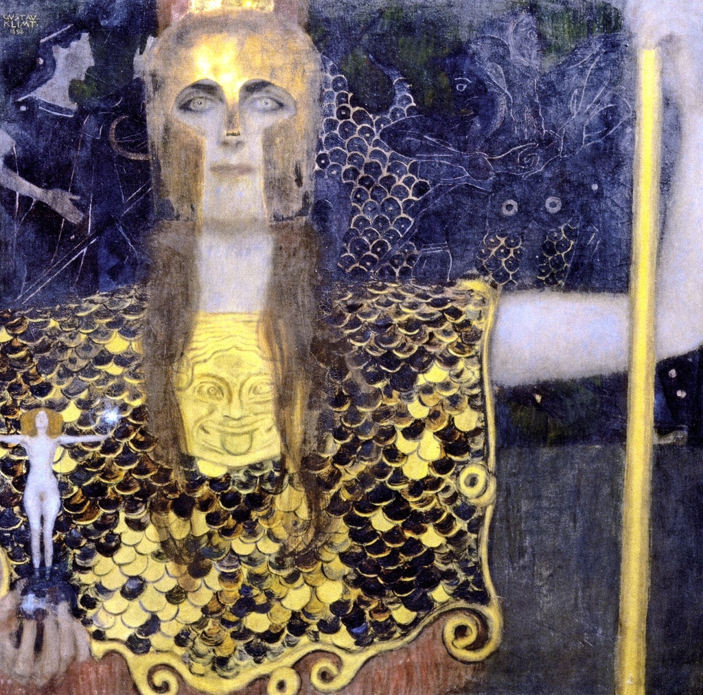 Palada Atina, Gustav Klimt, Pallas Athena, slika na platnu 8 Palada Atina, Gustav Klimt, Pallas Athena, slika na platnu - Slika 8