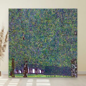 Park, Gustav Klimt, Park, slika na platnu