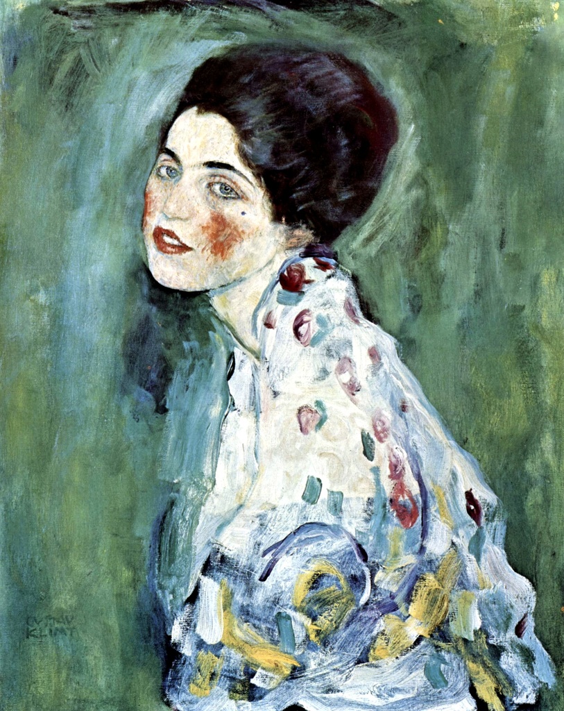 Portret dame, Gustav Klimt, Porträt einer Dame, slika na platnu 8 Portret dame, Gustav Klimt, Porträt einer Dame, slika na platnu - Slika 8