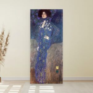 Portret Emilie Louise Flöge, Gustav Klimt, Portrait of Emilie Louise Flöge, slika na platnu