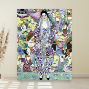 Portret Friederike Marije Bir, Gustav Klimt, Portrait of Friederike Maria Beer, slika na platnu