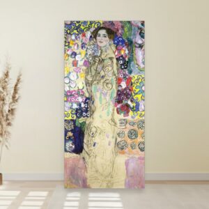 Portret Marije Munk, Gustav Klimt, Portrait of Maria Munk, slika na platnu