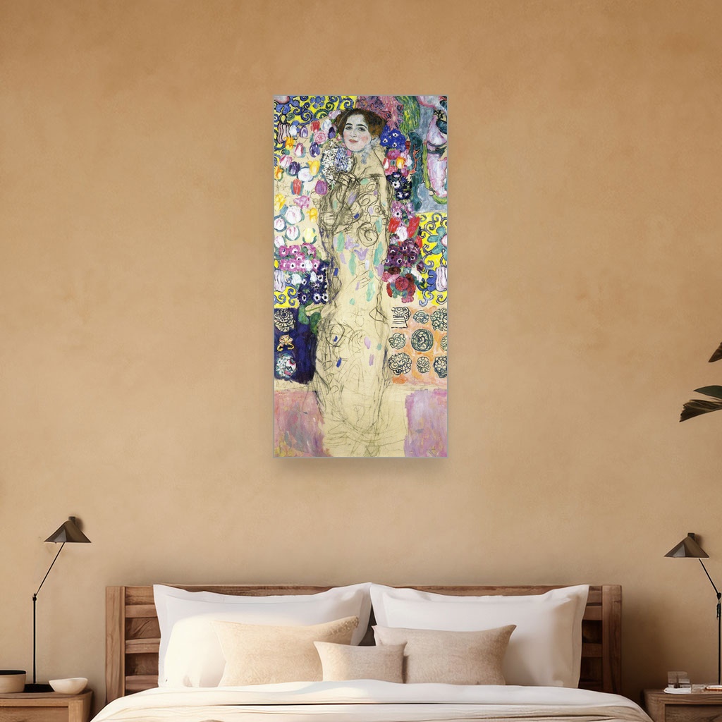 Portret Marije Munk, Gustav Klimt, Portrait of Maria Munk, slika na platnu 5 Portret Marije Munk, Gustav Klimt, Portrait of Maria Munk, slika na platnu - Slika 5