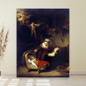 Sveta porodica, Harmensz van Rijn Rembrandt, Holy Family, slika na platnu