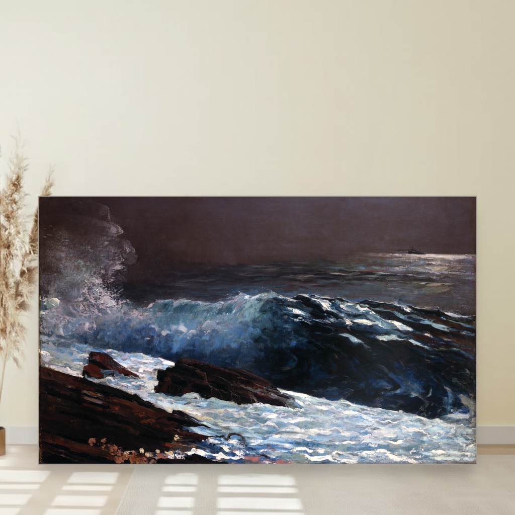 homer winslow sunlight on the coast 1890 nas mockup 1