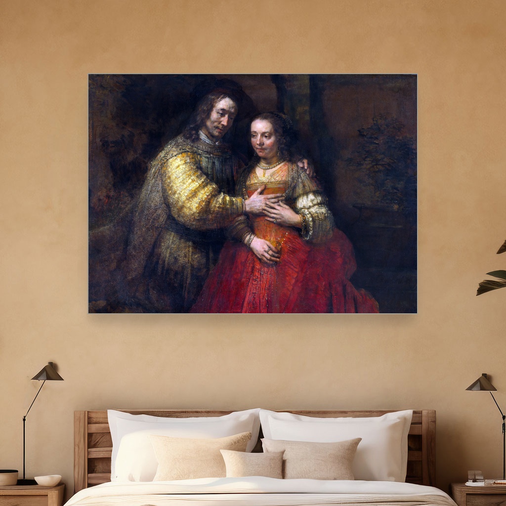 Isak i Rebekа, Rembrant van Rijn, Isaac and Rebecca Known as The Jewish Bride, slika na platnu 5 Isak i Rebekа, Rembrant van Rijn, Isaac and Rebecca Known as The Jewish Bride, slika na platnu - Slika 5