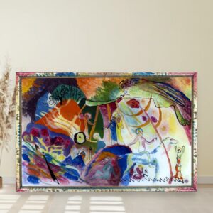 Svi sveci II, Wassily Kandinsky, All Saints II, slika na platnu