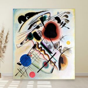 Crna tačka, Wassily Kandinsky, Black Spot, slika na platnu