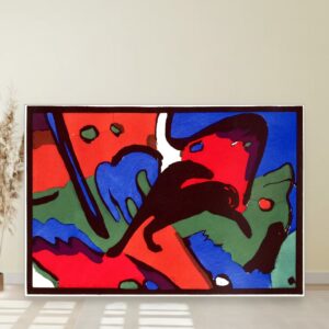 Plavi jahač, Wassily Kandinsky, The Blue Rider, slika na platnu