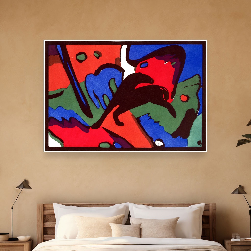 Plavi jahač, Wassily Kandinsky, The Blue Rider, slika na platnu 5 Plavi jahač, Wassily Kandinsky, The Blue Rider, slika na platnu - Slika 5