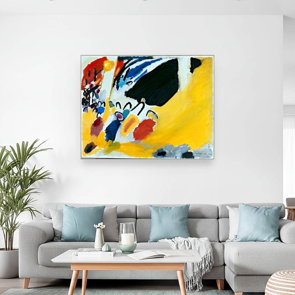 Impresija III koncert, Wassily Kandinsky, Impression III Concert, slika na platnu 2 Impresija III koncert, Wassily Kandinsky, Impression III Concert, slika na platnu - Slika 2