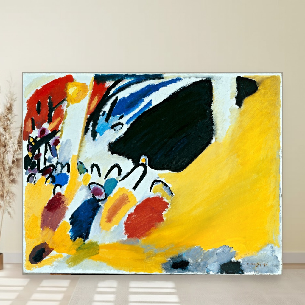 Impresija III koncert, Wassily Kandinsky, Impression III Concert, slika na platnu 1 Impresija III koncert, Wassily Kandinsky, Impression III Concert, slika na platnu