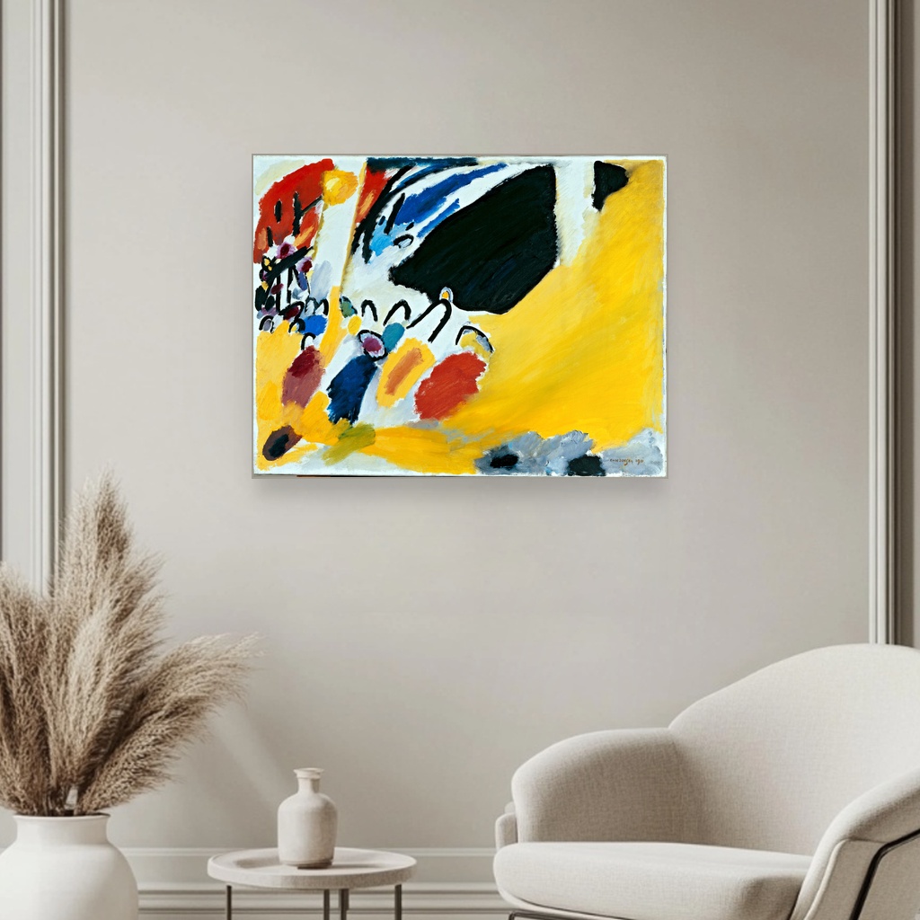 Impresija III koncert, Wassily Kandinsky, Impression III Concert, slika na platnu 3 Impresija III koncert, Wassily Kandinsky, Impression III Concert, slika na platnu - Slika 3