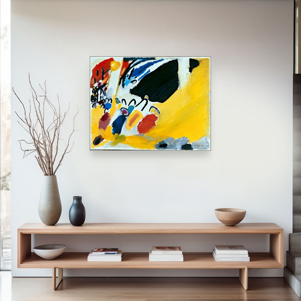 Impresija III koncert, Wassily Kandinsky, Impression III Concert, slika na platnu 4 Impresija III koncert, Wassily Kandinsky, Impression III Concert, slika na platnu - Slika 4