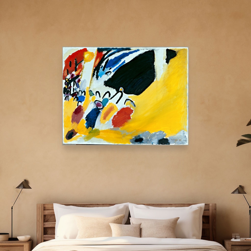 Impresija III koncert, Wassily Kandinsky, Impression III Concert, slika na platnu 5 Impresija III koncert, Wassily Kandinsky, Impression III Concert, slika na platnu - Slika 5