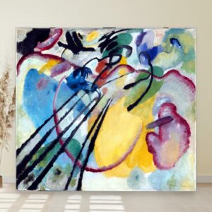 Improvisacija 26 veslanje, Wassily Kandinsky, Improvisation 26 Rowing, slika na platnu