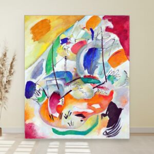 Improvisacija bitka na moru, Wassily Kandinsky, Improvisation 31 Sea Battle, slika na platnu