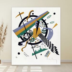 Male svetove IV, Wassily Kandinsky, Kleine Welten IV, slika na platnu