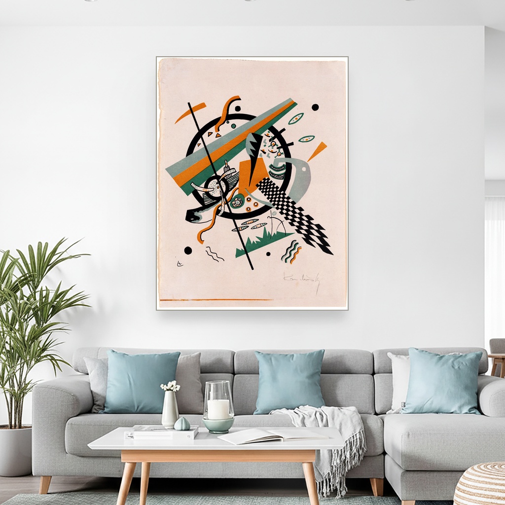 Mali svetovi IV, Wassily Kandinsky, Small Worlds IV, slika na platnu 2 Mali svetovi IV, Wassily Kandinsky, Small Worlds IV, slika na platnu - Slika 2