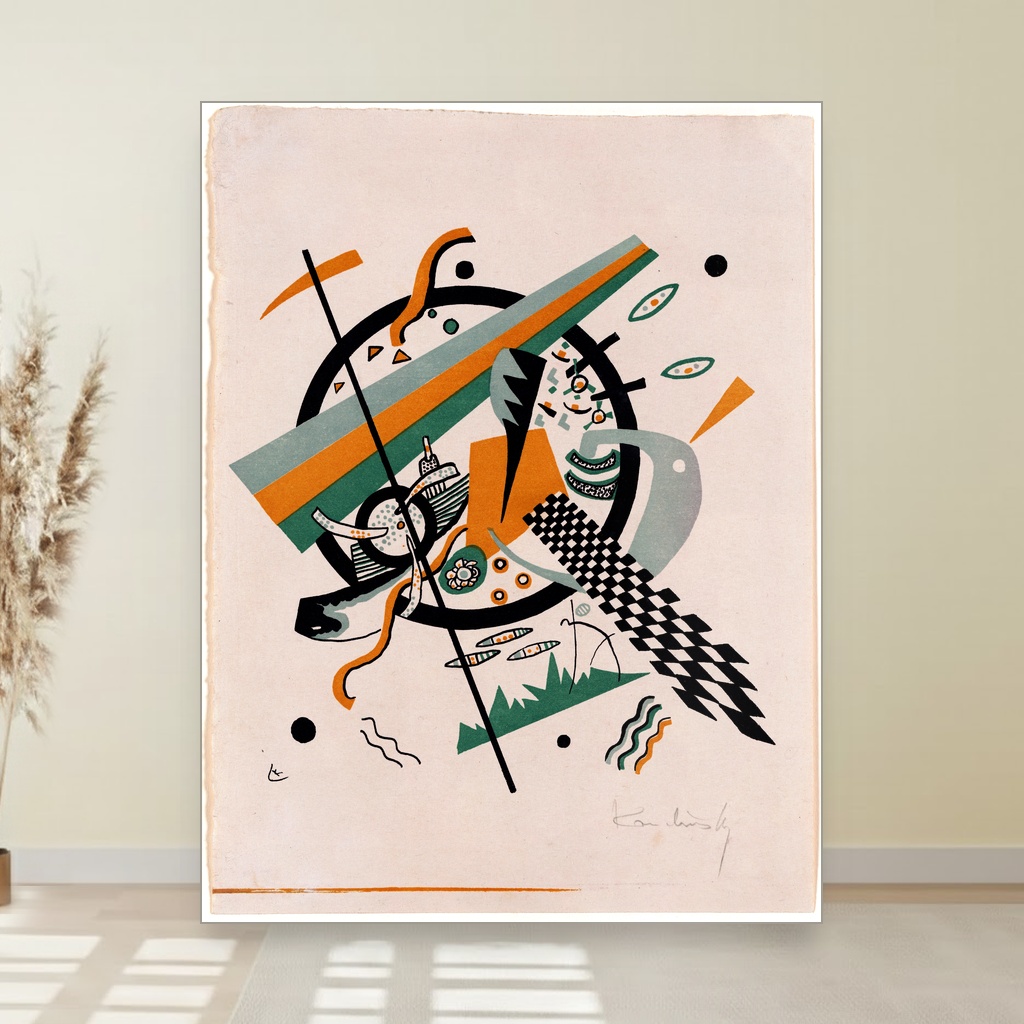 Mali svetovi IV, Wassily Kandinsky, Small Worlds IV, slika na platnu 1 Mali svetovi IV, Wassily Kandinsky, Small Worlds IV, slika na platnu