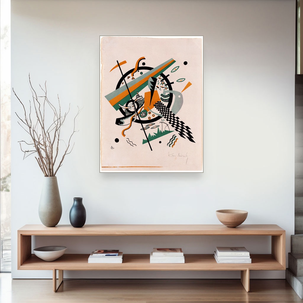 Mali svetovi IV, Wassily Kandinsky, Small Worlds IV, slika na platnu 4 Mali svetovi IV, Wassily Kandinsky, Small Worlds IV, slika na platnu - Slika 4