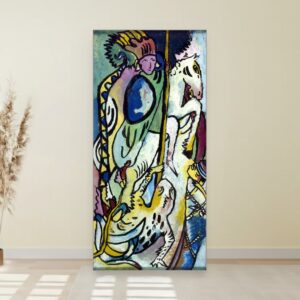 Sveti Georgije II, Wassily Kandinsky, St Georg II, slika na platnu