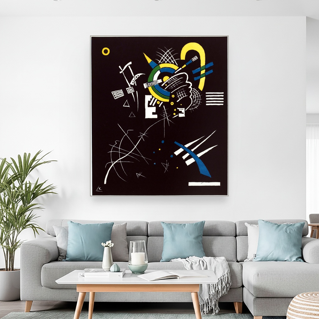 Male svetove VII, Kurt Schwitters, Small Worlds VII, slika na platnu 2 Male svetove VII, Kurt Schwitters, Small Worlds VII, slika na platnu - Slika 2