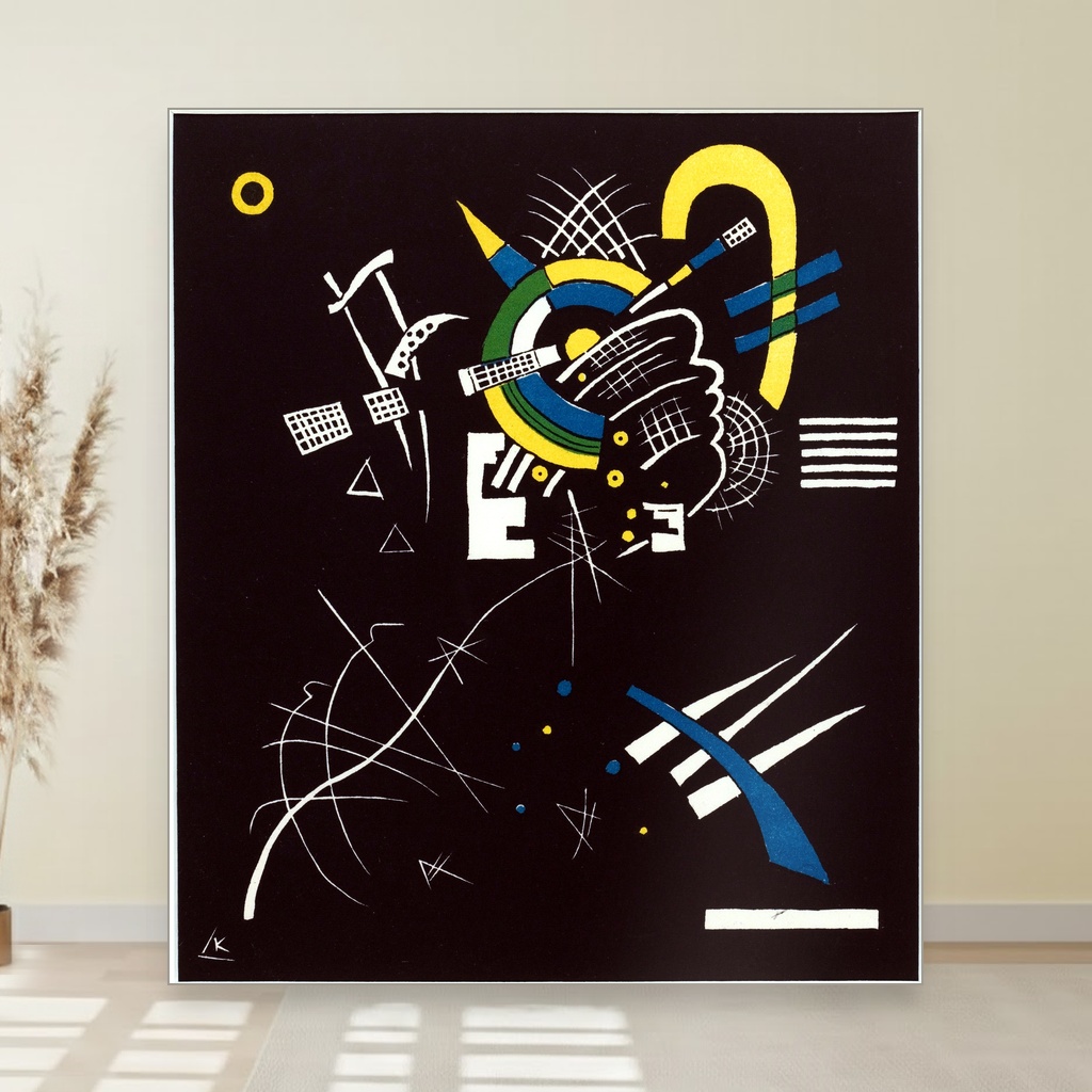 Male svetove VII, Kurt Schwitters, Small Worlds VII, slika na platnu 1 Male svetove VII, Kurt Schwitters, Small Worlds VII, slika na platnu