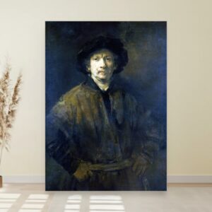 Veliki autoportret, Rembrandt van Rijn, Large Self-Portrait, slika na platnu