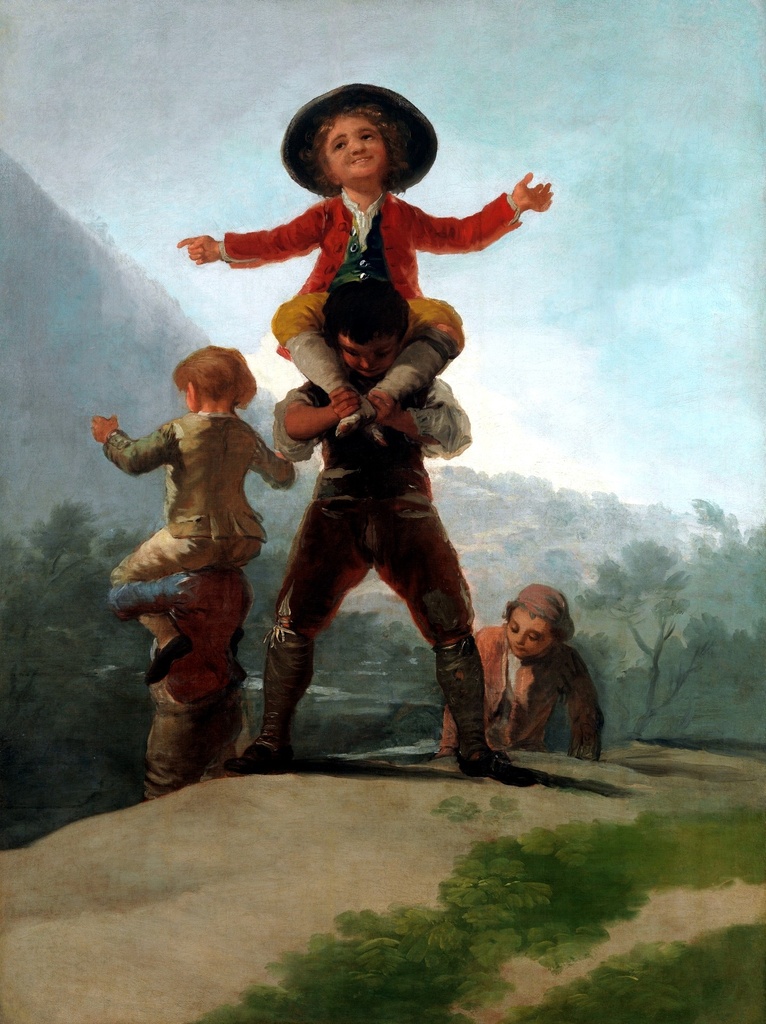 Velike naušnice, Francisco Goya, Las gigantillas, slika na platnu 8 Velike naušnice, Francisco Goya, Las gigantillas, slika na platnu - Slika 8