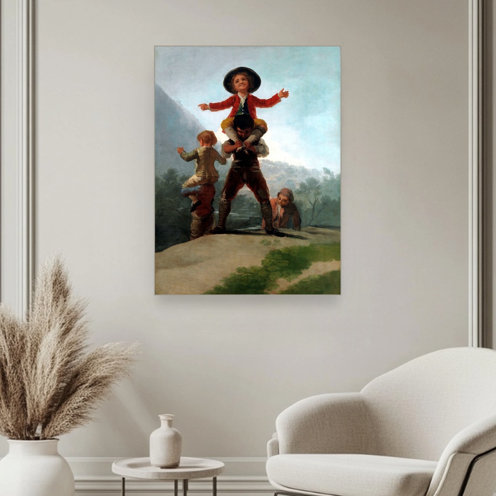 Velike naušnice, Francisco Goya, Las gigantillas, slika na platnu 3 Velike naušnice, Francisco Goya, Las gigantillas, slika na platnu - Slika 3