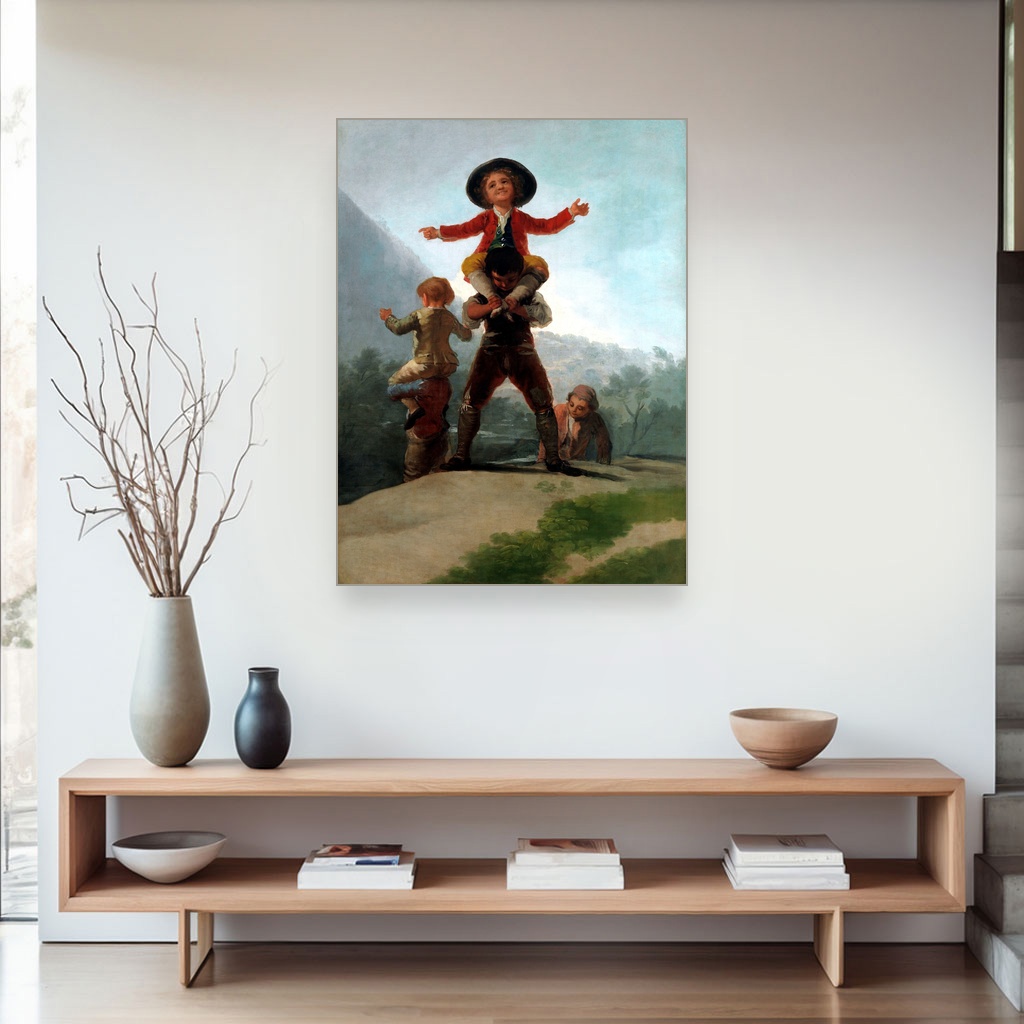 Velike naušnice, Francisco Goya, Las gigantillas, slika na platnu 4 Velike naušnice, Francisco Goya, Las gigantillas, slika na platnu - Slika 4