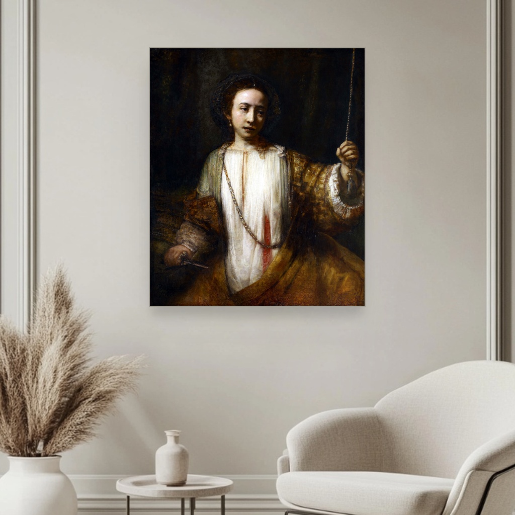 Lukrecija, Rembrandt van Rijn, Lucretia, slika na platnu 3 Lukrecija, Rembrandt van Rijn, Lucretia, slika na platnu - Slika 3