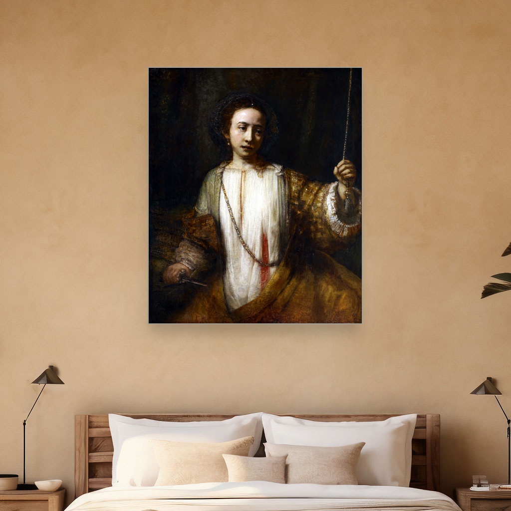 Lukrecija, Rembrandt van Rijn, Lucretia, slika na platnu 5 Lukrecija, Rembrandt van Rijn, Lucretia, slika na platnu - Slika 5