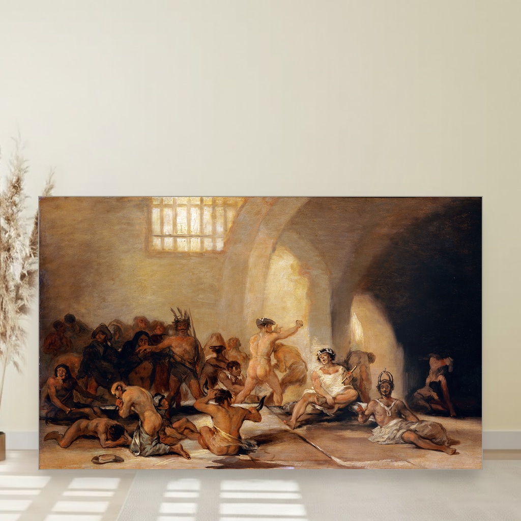 Luda kuća, Francisco Goya, MadHouse, slika na platnu 1 Luda kuća, Francisco Goya, MadHouse, slika na platnu