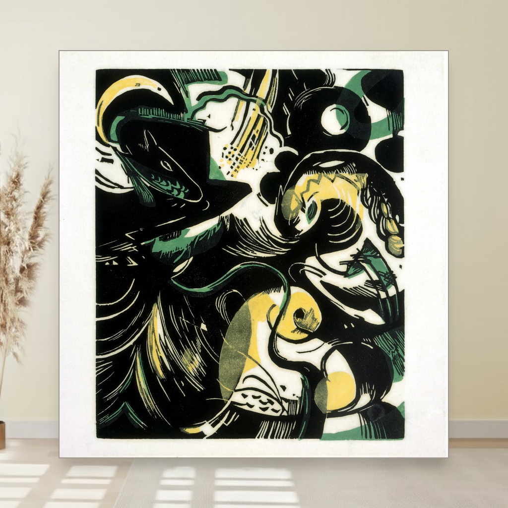 6 prelepih slika životinja za osveženje enterijera 4 Istorija stvaranja II slika na platnu Nova Art Studio