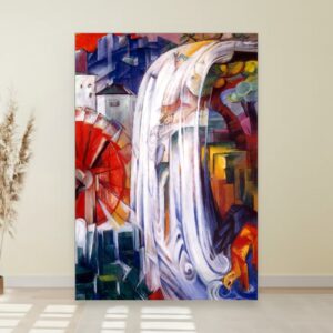 Očarani mlin, Franz Marc, The Bewitched Mill, slika na platnu