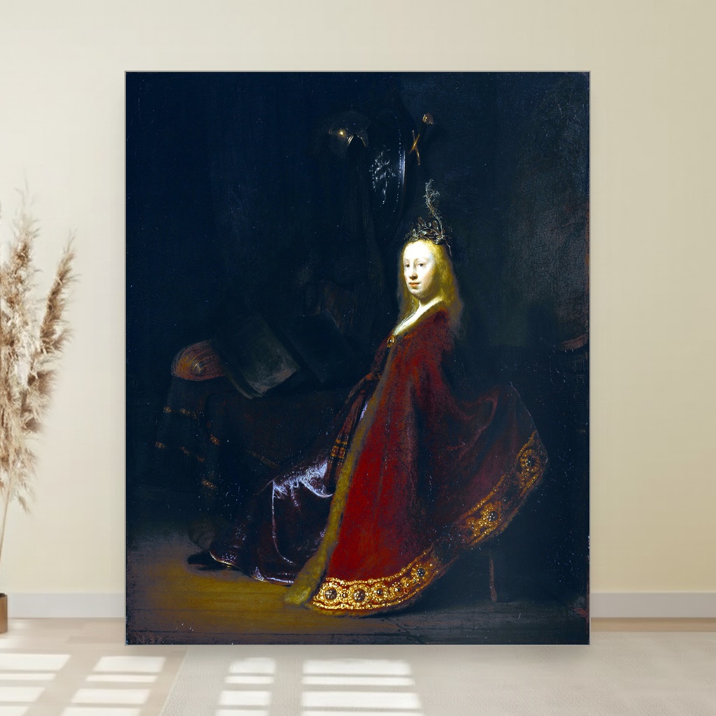 Minerva, Rembrandt van Rijn, Minerva, slika na platnu 1 Minerva, Rembrandt van Rijn, Minerva, slika na platnu