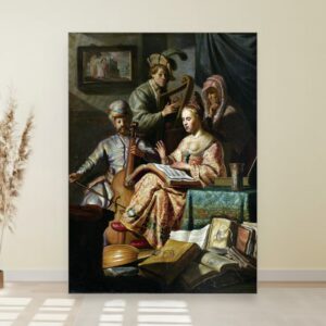 Muzička družina na Rajni, Rembrandt van Rijn, Musical Company Rijn, slika na platnu