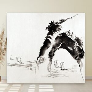 Okean i litica, Thomas Gainsborough, Ocean and Cliff, slika na platnu