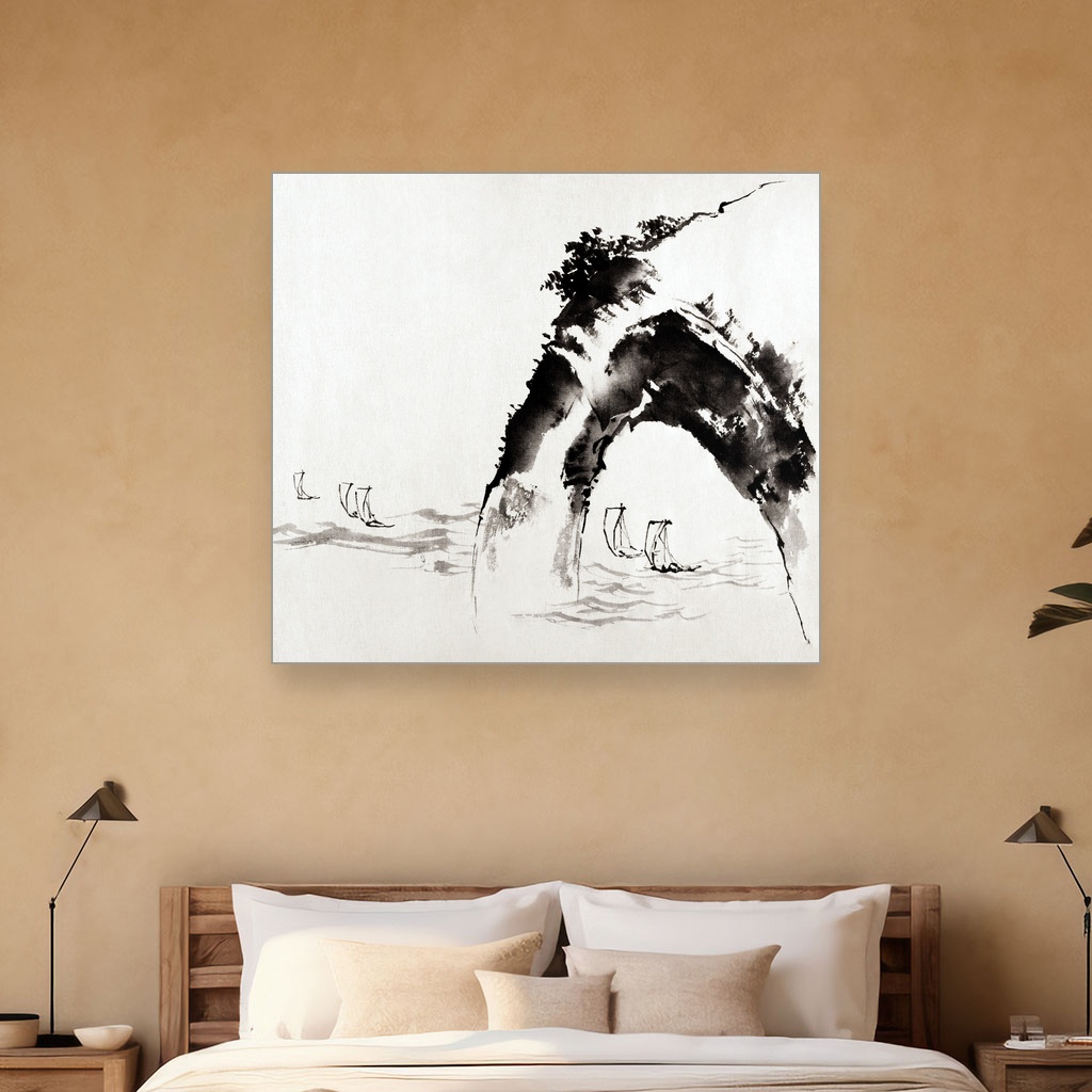 Okean i litica, Thomas Gainsborough, Ocean and Cliff, slika na platnu 5 Okean i litica, Thomas Gainsborough, Ocean and Cliff, slika na platnu - Slika 5