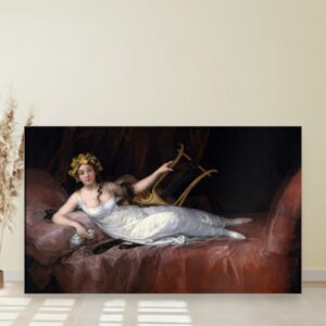 Portret markize de Santa Kruz, Francisco Goya, Retrato de la Marquesa de Santa Cruz, slika na platnu