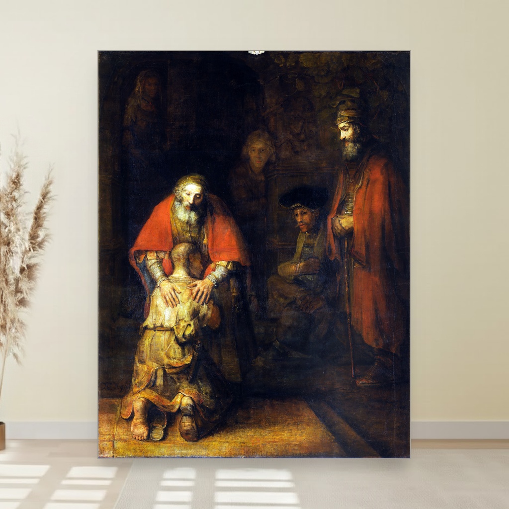 Povratak izgubljenog sina slika na platnu Nova Art Studio