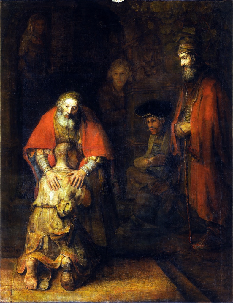 Povratak izgubljenog sina, Rembrandt van Rijn, Return of the Prodigal Son, slika na platnu 8 Povratak izgubljenog sina, Rembrandt van Rijn, Return of the Prodigal Son, slika na platnu - Slika 8