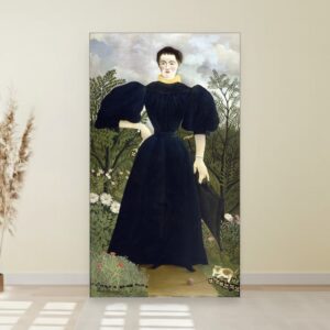 Portret gospođe M, Henri Rousseau, Portrait of Madame M, slika na platnu