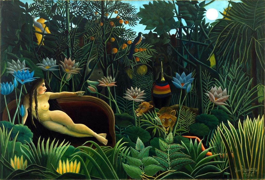 San, Henri Rousseau, The Dream, slika na platnu 8 San, Henri Rousseau, The Dream, slika na platnu - Slika 8