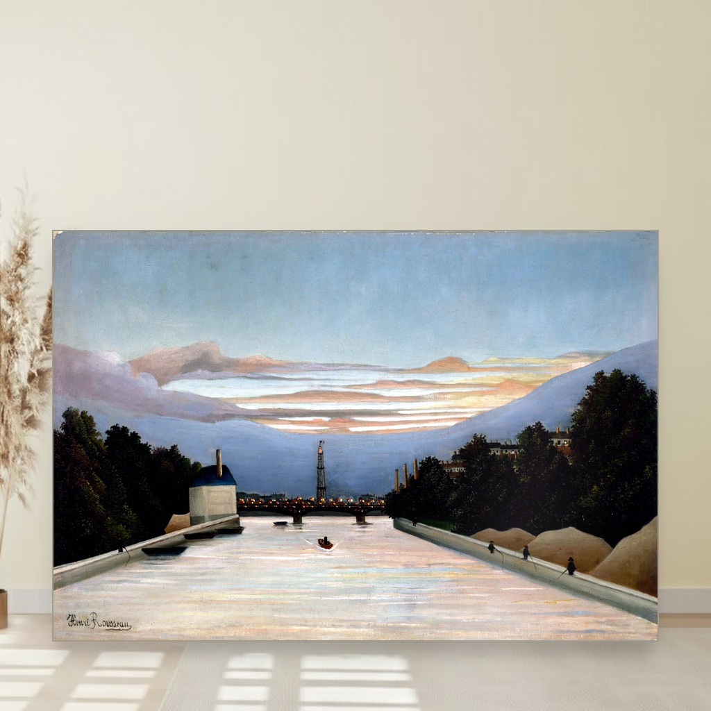 Ajfelova kula, Henri Rušo, The Eiffel Tower, slika na platnu 1 Ajfelova kula, Henri Rušo, The Eiffel Tower, slika na platnu